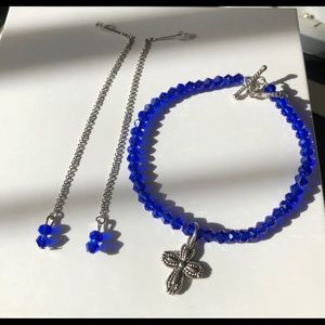 Earrings and Bracelet Set